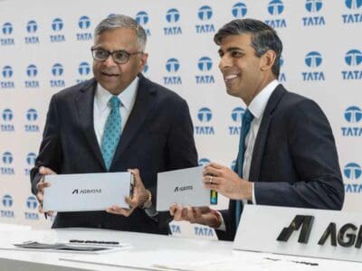 India’s Tata selects UK for £4bn EV battery gigafactory
